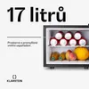 Klarstein mini lednice, tichá, 5-15 °C, minibar, 17 l, Náhled obrázku produktu 2