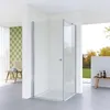 Duschkabine aus Sicherheitsglas (ESG) 5 mm klar Höhe 187 cm Produktbild-Vorschau 1