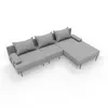 TRADA sofa ogrodowa zestaw wypoczynkowy Bahama S szary Podgląd zdjęcia produktu 7