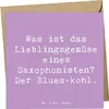 Mr. & Mrs. Panda Grußkarte Spruch Saxophon Blues - Produktbild-Vorschau 1