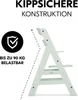 Hauck Alpha+ Traditioneller Hochstuhl Harter Sitz Farbe Produktbild-Vorschau 18