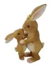 Deko Hasen Paar Hase Kind Oster Tier Garten Figur Skulptur Produktbild-Vorschau 3