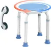Tabouret de douche TRMLBE 36-51cm Hauteur réglable Chaise Voir les images du produit 1