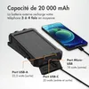imoshion Solar Powerbank 20 000 mAh - Banque d'énergie sans Voir les images du produit 2