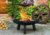 Feuerschale POLO Ø100cm Feuerstelle Feuerkorb Stahl Garten Produktbild-Vorschau 2