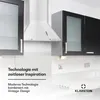 Klarstein Lumio Primo - Retro Dunstabzugshaube , Produktbild-Vorschau 2