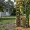 Mucola Rosenbogen mit Tor Pergola Rankhilfe Torbogen Produktbild-Vorschau 12