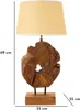 Mauro Ferretti stolní lampa Kepala E27 Ø 35x69 cm hnědá Náhled obrázku produktu 11