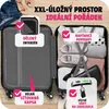 4dílná sada pevných kufrů Cleo, 3 vozíky, 1 kosmetický kufr Náhled obrázku produktu 8