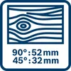 Akumulátorová ponorná píla Bosch GKT 18V-52 GC CLC Náhľad obrázku produktu 20