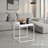 Table d'appoint CAMBRIDGE 40x40x44cm - blanc Voir les images du produit 7