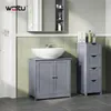 WOLTU Waschbeckenunterschrank Unterschrank Badschrank Produktbild-Vorschau 2