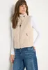 CECIL Strukturmix Cordweste Damen mit Steppung pearl beige Produktbild-Vorschau 6