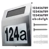 Numéro de maison solaire automatique Maison no Eclairage Voir les images du produit 8