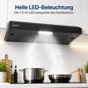 Heinner CH-MD190BK, 190 m³/h, Abluft/Umluft, E, A, D, 62 dB Produktbild-Vorschau 9