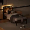 Bett 90 x 200 cm, Bettgestell mit Stauraum-Kopfteil & Produktbild-Vorschau 6