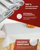 Gartentischdecke Schaum PVC Weichschaum 160 x 220 cm oval - Produktbild-Vorschau 5