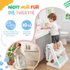 moovkee. Kinder Toilettensitz mit Treppe Blau ab 1,5 Jahren Produktbild-Vorschau 4