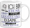 DJane Tasse Geschenk Ich Bin Diese Eine Legendäre DJane Von Produktbild-Vorschau 1