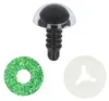 AA Glitzeraugen 1 Paar D18mm hohe Kuppel Sicherheitsaugen Produktbild-Vorschau 2