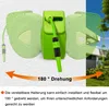 LZQ Hadicový naviják Mobilní zahradní hadice s 20m + 2m Náhled obrázku produktu 6