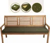 Bankkissen 150×50×7 cm grün – Sitzkissen für Gartenbank mit Produktbild-Vorschau 9