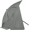 VirtuFit Strandparasol Premium 200 cm Szary z parawanem Podgląd zdjęcia produktu 3