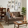 CLP Sofa Kioni Cordbezug 2-Sitzer komfortabel gepolstert Produktbild-Vorschau 4