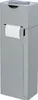A gray toilet paper holder with a roll of toilet paper dispensed from the front. Produktbild-Vorschau