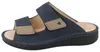 FINN COMFORT Mellow Psara Herren Pantolette dunkelblau Produktbild-Vorschau 2