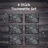 Tischset 6x45x30 cm Platzset Tischmatte Platzmatte Produktbild-Vorschau 4