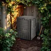 Kunststoff Kompostierer 81 x 61 cm anthrazit - 280 Liter - Produktbild-Vorschau 7