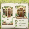 3D puzzle, DIY Bookend, Green Life Bookshop, Cutebee, 196 Náhled obrázku produktu 16
