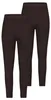 Stitch & Soul 2er-SET Gerippte Leggings mit elastischem Produktbild-Vorschau 1