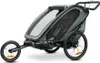 hauck 3in1 Fahrradanhänger Bike n' Walk Duo Dark-green Produktbild-Vorschau 12