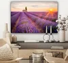 MuchoWow® - Leinwandbilder - Lavendel - Sonnenuntergang - Produktbild-Vorschau 7