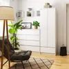 Zweitüriger Kleiderschrank mit Schublade 60 cm VALESTRA - Produktbild-Vorschau 4
