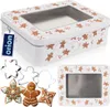Koekblik, metalen doos, LEBKUCHEN, 18x14,5x5 cm Productafbeelding-voorbeeld 6