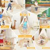 Łuk wspinaczkowy COSTWAY, wewnętrzna rama wspinaczkowa 8 w Podgląd zdjęcia produktu 4