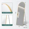 EMKE Standspiegel 160x60cm Ganzkörperspiegel Gold Aluminium Produktbild-Vorschau 11