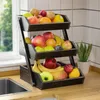 Omgoods – Faltbarer Bambus-Obstkorb mit 3 Ebenen Produktbild-Vorschau 2