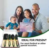 set de 4 brosses à cheveux avec peigne antistatique, brosse Voir les images du produit 2