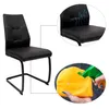 A collage of images showing a black chair, a close-up of its seat with airflow graphics, and a hand cleaning it with a spray bottle and cloth. Produktbild-Vorschau