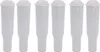Six identical white water filter cartridges are arranged in a row against a white background. Produktbild-Vorschau