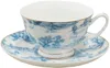 Kaffeetasse mit Untertasse Porzellan 250 ml 12x10x6 cm Produktbild-Vorschau 1