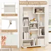 GOPLUS Bücherregal in geometrischer Form, Würfelregal mit Produktbild-Vorschau 7