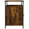 vidaXL Comodino rovere fumé 40x42x60 cm materiale a base di Anteprima dell’immagine prodotto 7