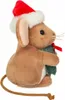 Teddy-Hermann Weihnachtsmaus mit Kranz, 11 cm Voir les images du produit 6