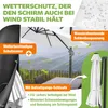 Parasol ogrodowy KESSER® Parasol wiszący SUN XL 300 x 300 Podgląd zdjęcia produktu 7