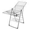 A black butterfly dryer for laundry. Produktbild-Vorschau